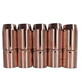 Helilyco 169-725 MIG-Schweißdüse, 5/8 Zoll Bohrung, 3,2 mm versenkte Spitze, 5er-Pack, kompatibel mit Miller Millermatic M25 M40 und Hobart MIG-Schweißgeräten
