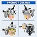 FitBest GX160 Carburetor for Honda GX120 GX200 5.5HP 6.5HP Engines – Harbor Freight Predator 212cc 224cc Replacement – Ideal for Go Karts, Pressure Washers, Water Pumps