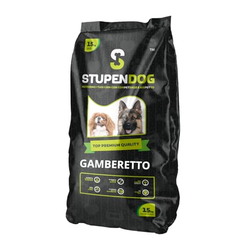Pienso para perros adultos de todas las tallas con camarón 8% – Pienso para perros ricos en proteínas animales y cereales – Alimento para perros natural y nutritivo, alta digeribilidad
