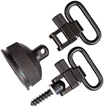 Miniatura 3 de Hunting Explorer Gocher - Juego de tapa giratoria desmontable rápida con adaptador giratorio de 1 pulgada de liberación rápida para REM 870 12GA