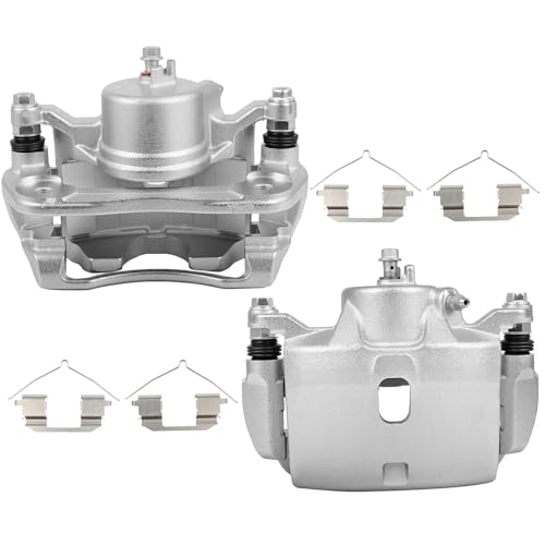Image of SCITOO 2PCS Front Brake Calipers Assembly with Bracket For Honda | Model - For CR-V 2002 2003 2004,For Element 2003 2004 2005 2006 2007 2008 2009 2010 2011 19B2663 19B2662