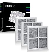 SEISSO LT120F Fresh Refrigerator Air Filter Replacement for LG, Compatible with Kenmore - Freshen...