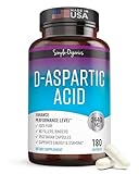 D-Aspartic Acid, 180 Veggie Capsules, 3000mg