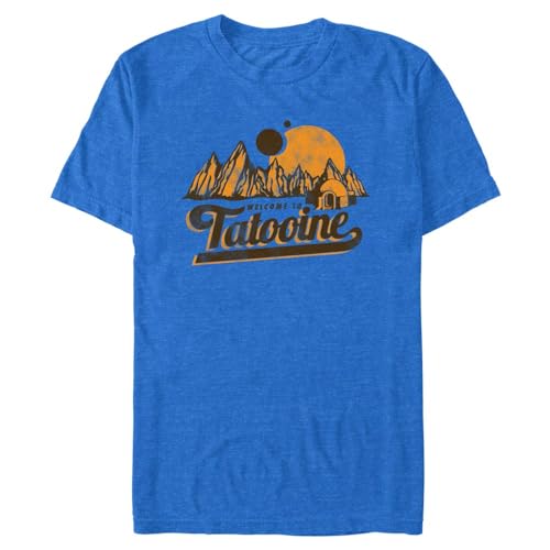 T-shirt Star Wars Welcome to Tatooine Royal Heather vêtement geek taille M