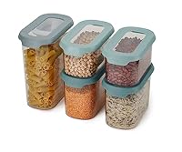 Joseph Joseph CupboardStore 5-Piece in-Cupboard Storage Container Set with Scoop - Opal