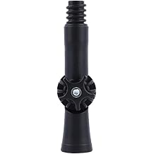 Rotatable Angle Adaptor for Threaded Extension Pole Attach to Duster, Wiper Compatible with Many Standard Threaded Tip, Black 1