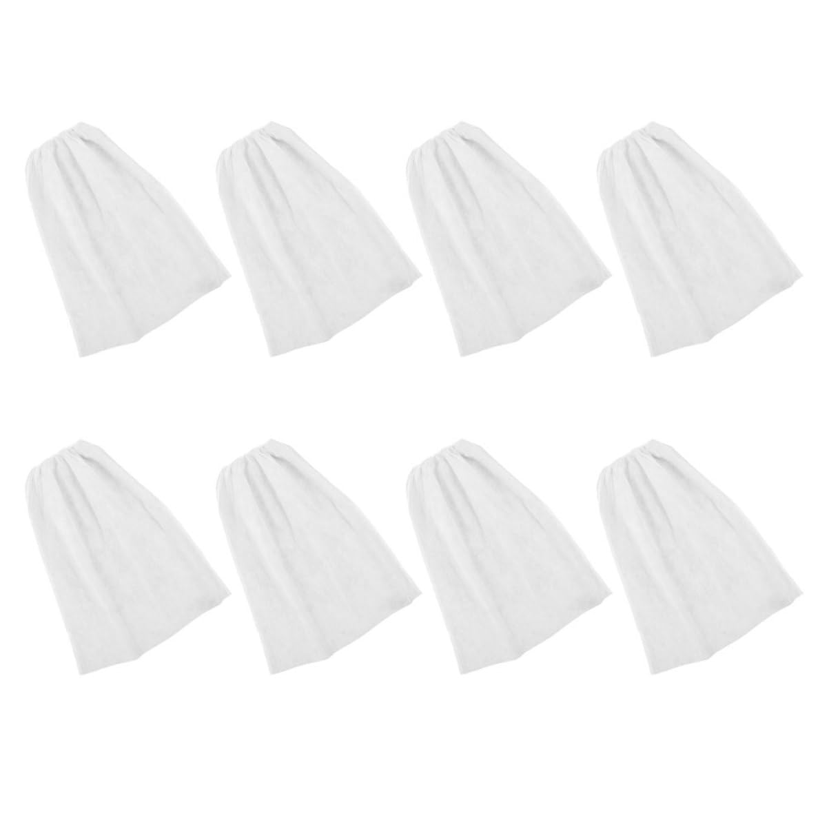 Toddmomy 8Pcs Disposable Nonwoven Body Wraps Comfortable Spa Bath Robes for Women Thick Shower Skirts for Beauty Salon Sauna and Steam Treatments