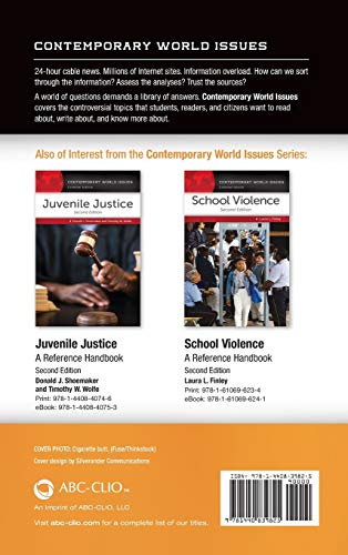 41RCd7lr1xL. SL500  - Youth Substance Abuse: A Reference Handbook (Contemporary World Issues)