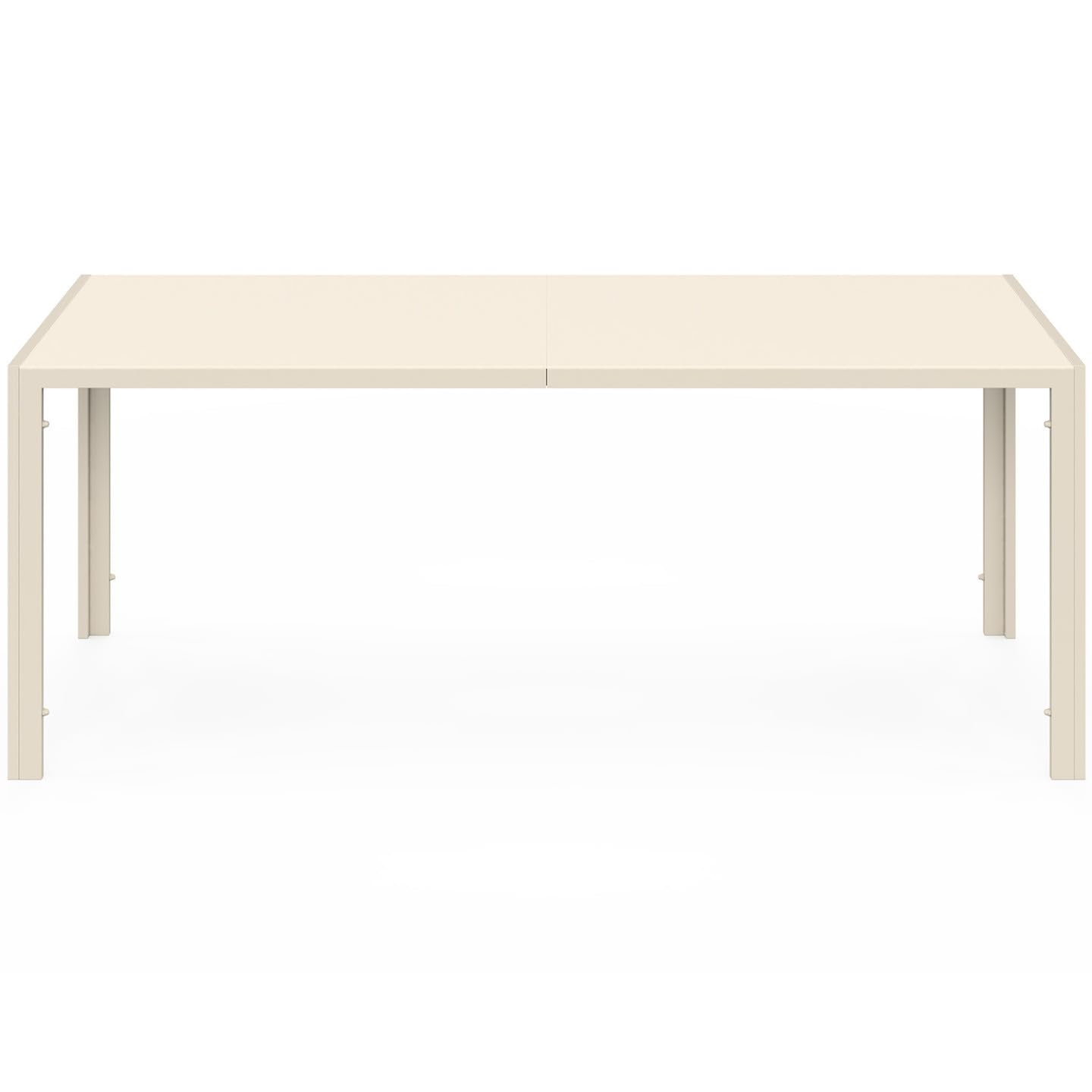 IDMarket – Salón de jardín Madrid Mesa 190 cm y 8 sillas apilables