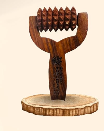 Image of Dr Saune's Wooden Scalp Roller Massager for Hair Growth, Improves Blood Circulation, Painless Massage, Enhances Oil Absorption