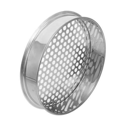 NULYLU Setaccio Da Giardino Acciaio Inossidabile Con Maglia Fina Per Setacciare e Pietre Utile Strumento Per Orticoltura e Giardinaggio