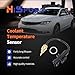 HiSport Engine Oil Temperature Sensor 68088241AA 68119586AA Compatible with Chrysler 200 & Dodge Dart & Fiat 500 500l 500x & Jeep Cherokee Compass Renegade & Ram Promaster City, 2.4L 1.4L