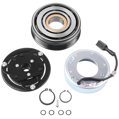 SCITOO AC Compressor Clutch Fit for Subaru Forester 2.5L 2007 2008 2009 2010 2011 2012 2013, for Subaru Impreza 2.0L 2008 2009 2010 2011 CO 11227C