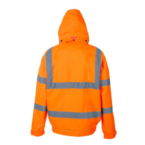 Blouson Supertouch 37B86 GO/RT HI VIS orange imperméable et respirant 2-en-1