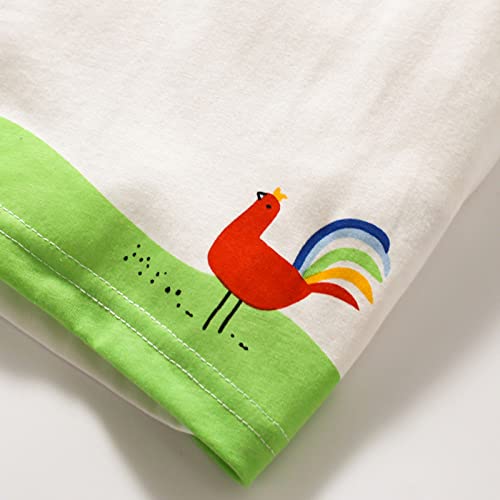 Roupa de batismo para meninos meninos estampa de letras top manga curta shorts estampa de desenho an