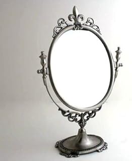 Espejo de tocador ajustable Fleur de Lis de 1...