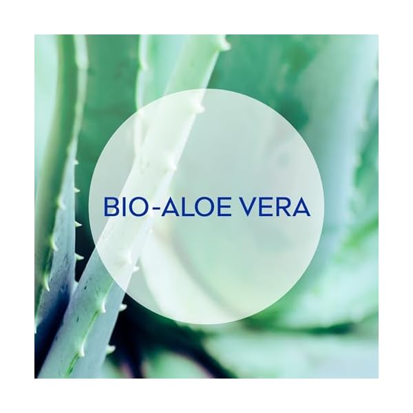 NIVEA SUN Pflegende After Sun Lotion (400 ml), Lotion mit hautberuhigender Wirkung nach dem Sonnenbad mit Bio-Aloe Vera und Hyaluron für 48h Feuchtigkeit – Bild 6