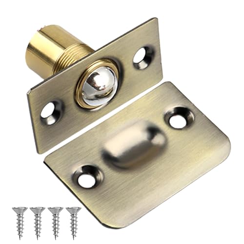 Teksome Quincaillerie de porte à loqueteau à bille, loqueteaux à bille pour portes intérieures | Loquets à bille de porte pour portes intérieures,Loquet à boule de placard, loquet à boule silencieux,