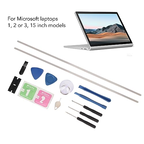 Jectse Laptop Rubber Feet Strips, Non Slip Bumper Feet Strips - Image 2