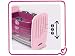 Smoby-Cuna Colecho 2-en-1 Baby Nurse para muñecos bebé 220355, Color Morado