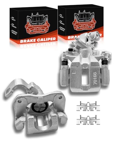 Image of TOVASTY 2PC Set Brake Caliper Left & Right Rear Side Set Compatible With Honda Civic 2006-2015,CSX 2006-2011,ILX 2013-2018