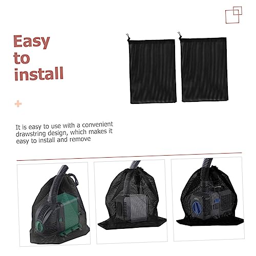 Yardwe 2Pcs Bolsa Filtro para Bomba de Agua miniatura 3