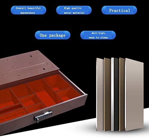 CLSDRZC, Firecoof Imploude Digital Security Househip Small S Vigilance Family Family Vertical Tables (Tamaño: 50 28 8 cm) para la Oficina en el hogar, Consumo de Efectivo
