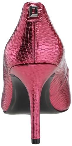 Image of Karl Lagerfeld Women's Royale Snake Textured Dress Pump