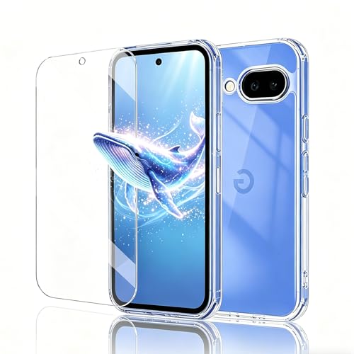 �Ή� Google Pixel 10a �P�[�X�y1���K���X�t�B����+1��TPU �V���R�� �P�[�X�z�O�[�O���s�N�Z��10a �y�ʃX�����݌v ���ς��ɂ��� �w��h�~ �A�S���ʕی� �Ռ��z�� �ϏՌ� �����h�~ �ϋv�� �O�[�O���s�N�Z��10a �K���X�t�C���� �d�x