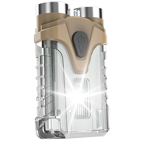 Mini lampe de poche LED porte-clés idéale pour le camping et la sécurité routière