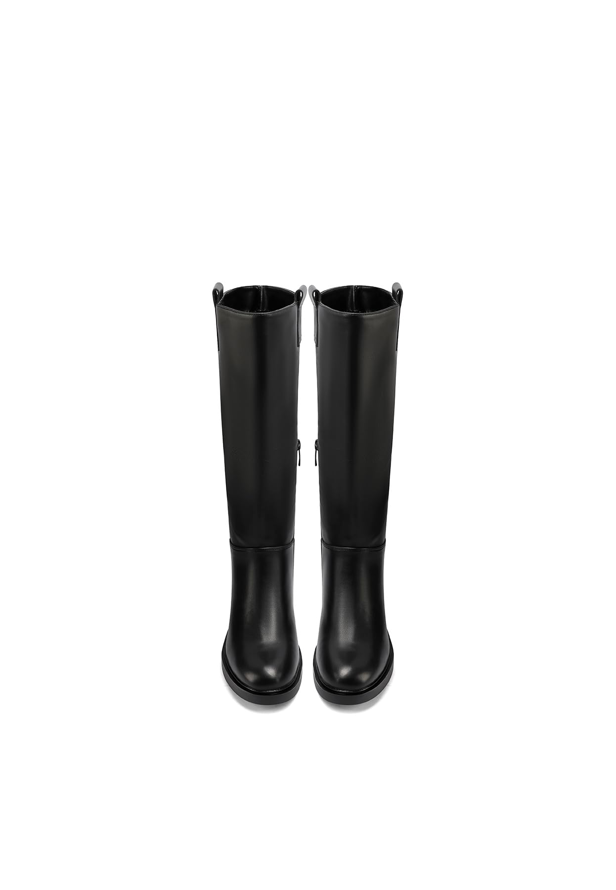 QUEEN HELENA Stivali Alti con Tacco Basso Casual Donna X31-207