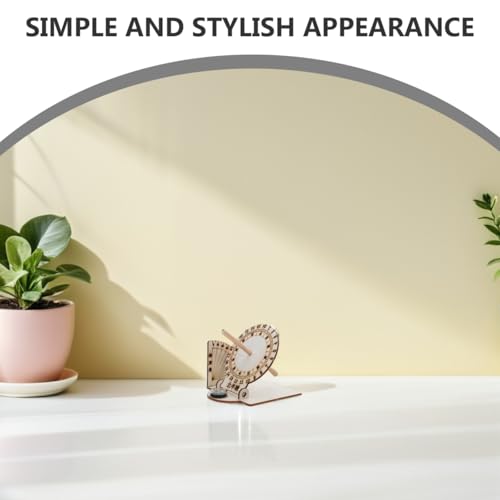 Toyvian 2pcs DIY Scientific Sundial Models Bedroom Decor Boys and Girls Clocks - Thumbnail 7