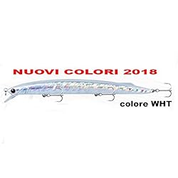 Akami Señuelos AKAMI WILD 190 LONG JERK MINNOW 34 GR COL wht