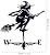 Alnicov Witch Metal Weathervane,Stainless Steel Weather Vane with Roof Mount Roof Garden Decorations for Outdoor Farm Yard Garden Gazebo