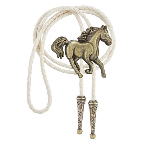 Image of Jeilwiy Bolo Tie for Men, Western Bolero Tie Cowboy Ties Native American Cowgirl Bolo Tie Accessories for Men Women