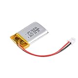 uxcell Power Supply DC 3.7V 250mAh 2P PH 2.0mm Pitch Li-ion Rechargeable Lithium Polymer Li-Po Battery