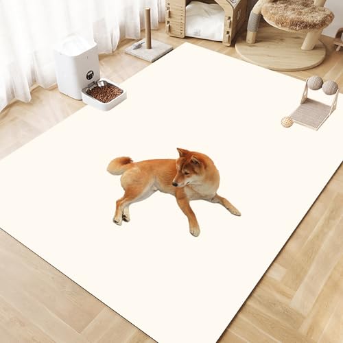 Diycreator ペットマット 犬 猫 撥水 防水 滑り止め カーペット ずれない クッション 床保護 80 100 120 160cm ベッド 食事マット 小型 子犬 介護 トイレ下敷き ハサミでカット可 床暖房対応 滑りにくい 防音 家庭用 オフィ