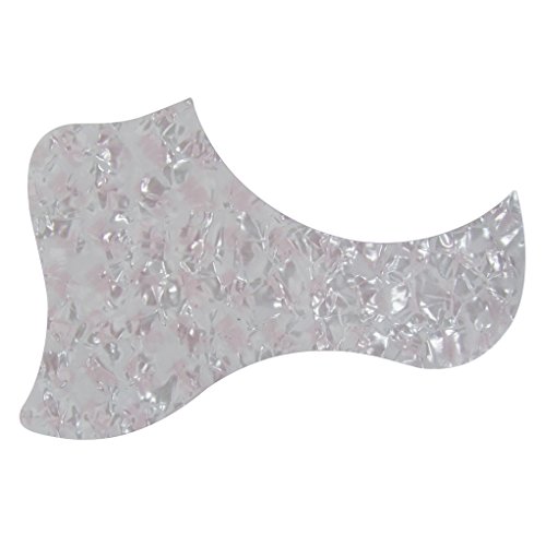 IKN 1 PCS Big Bird Shape Pickguard Auto-Adhésif Scratch Plate Guitare Partie pour Remplacement Guitare Acoustique, Blanc… - Les Beatles, Paul McCartney, John Lennon, RIngo Starr, George Harrison IKN 1 PCS Big Bird Shape Pickguard Auto-Adhésif Scratch Plate Guitare Partie pour Remplacement Guitare Acoustique, Blanc… – Image 4