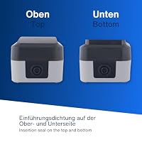 REV AquaStorm Kontrollschalter, Aufputz, Feuchtraum, IP55, anthrazit – Ansicht 4