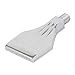 uxcell 1/4BSP Male Thread Aluminium Alloy Air Blow Off Flat Jet Nozzle Silver Tone