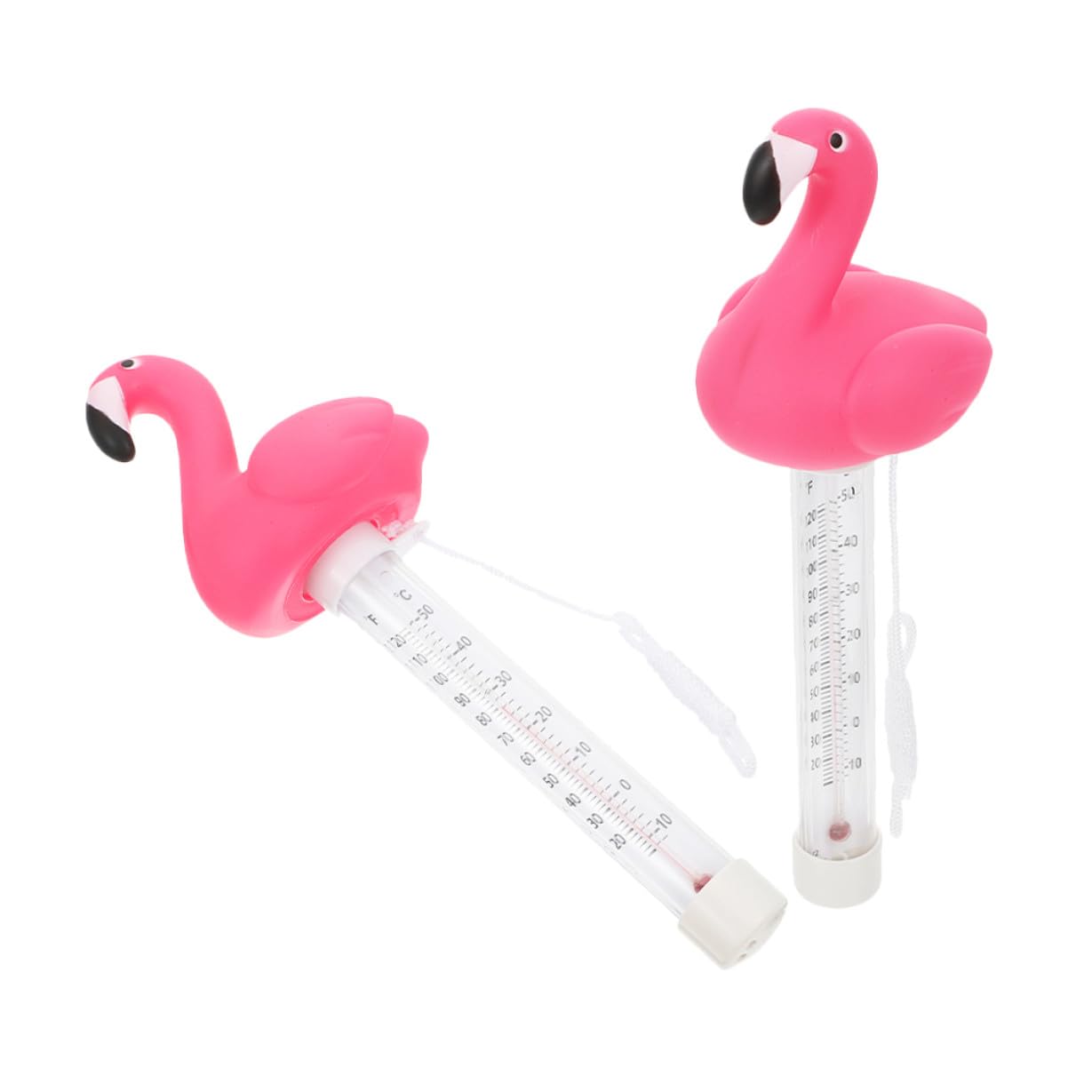 FOMIYES 2pcs Floating Water Temperature Thermometers for Swimming Pools and Spas Sturdy Outdoor Pond Thermometer with High Visibility Accurate Bath