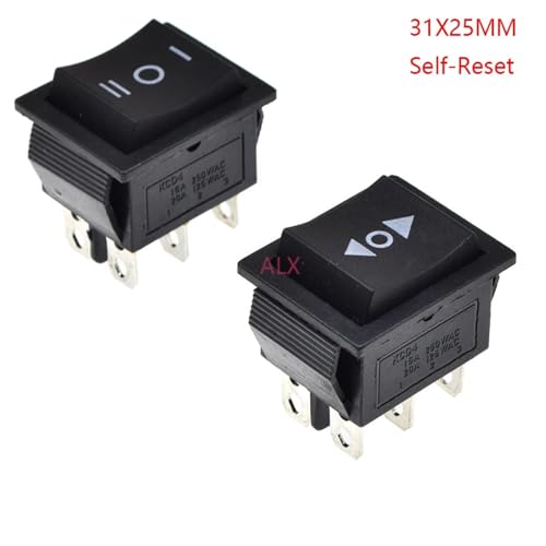 Interruptor basculante autorreseteable para controlar cabrestantes y proyectos 2