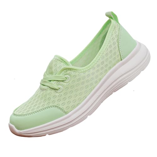 Women's Soft Sole Mesh Comfort Orthopedic Shoes, Lightweight Soft Sole Mesh Comfort Casual Slip-on Shoes with Arch Support