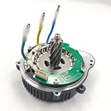 MoSundi 750 W per kit ingranaggi motore per Bafang per MidDrive BBS02, ricambio per set di riparazione movimento con copertura in gomma, compatibile con Bafang per Middriver per motori, nero