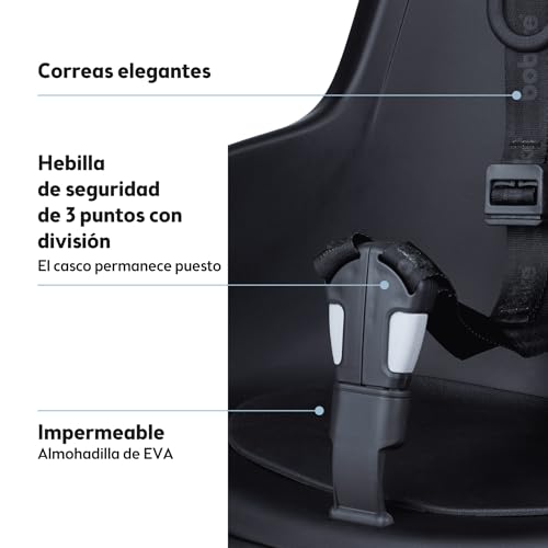 Asiento delantero de bicicleta infantil Bobike One Mini con doble pared 6