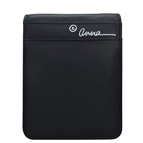 Anna by Anuschka Women's Hand-Painted Leather Flap Convertible Crossbody Belt Bag2