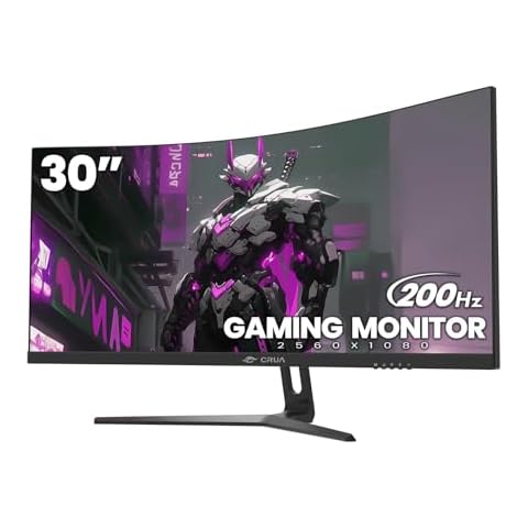 CRUA 30" Curved Gaming Monitor Cover