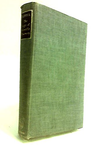 The logic of scientific discovery B0007EBA0I Book Cover