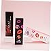 Beatifufu 50Pcs Pink Paper Lipstick Boxes - Empty Packaging for Lip Balm Gloss and Essential Oils - Elegant Kraft Storage