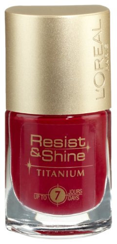 L'Oréal Paris Resist & Shine Titanium Nail Polish Number 555 9ml